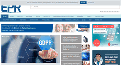 Desktop Screenshot of europeanpharmaceuticalreview.com